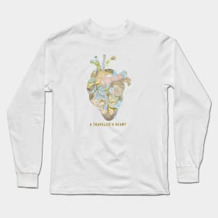 A Traveler's Heart Long Sleeve T-Shirt